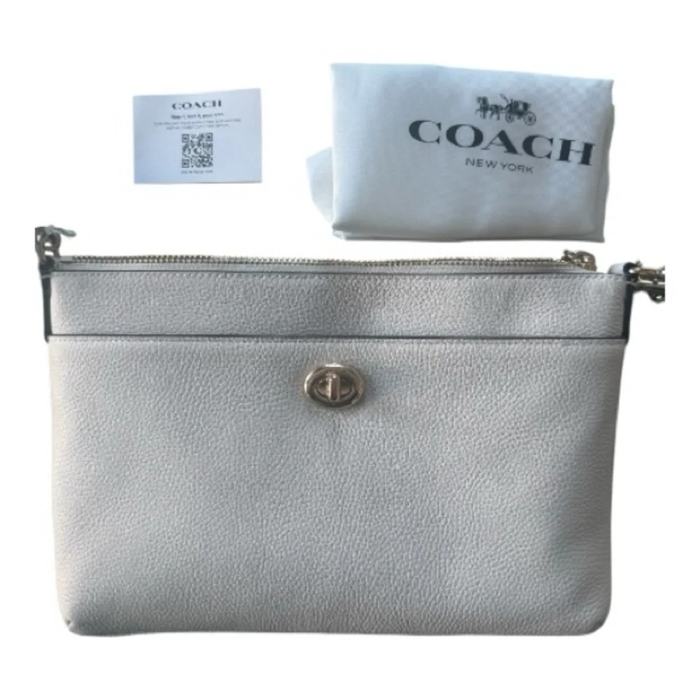 COACH Polished Pebble Polly Crossbody - Picture 9 of 10